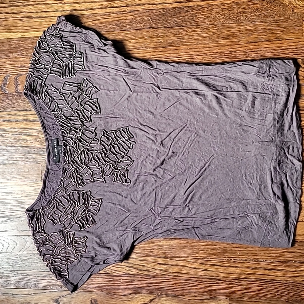 Women's Top with Beaded Embellishments